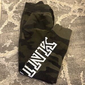 PINK Victoria's Secret Camouflage Logo Sweatpants